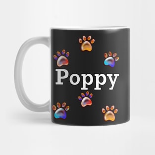 The best personalised dog gifts 2022 -  Poppy name Mug